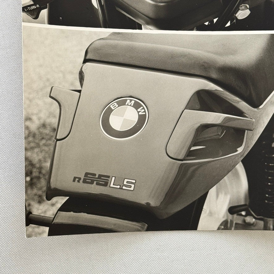 BMW R65 LS Motorcycle Bike Factory Press Photo Photograph Print Germany BMW R 65