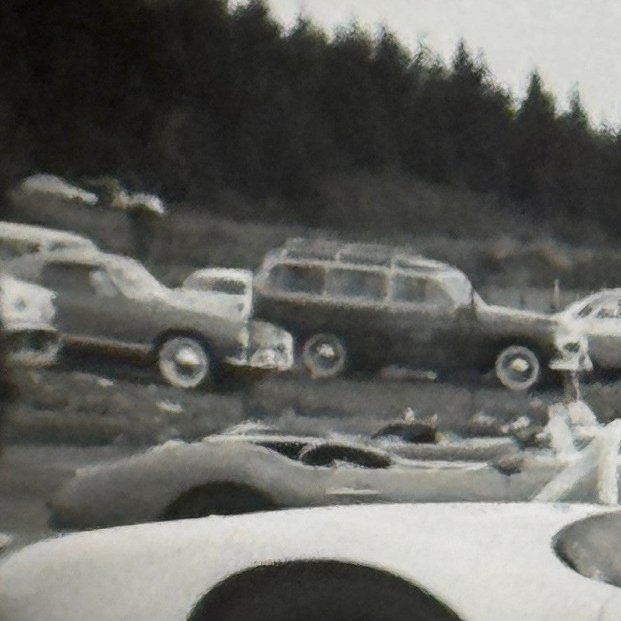 Vintage Racing Photo Oldsmobile Special Car 1959 Photograph Snapshot Motorsport