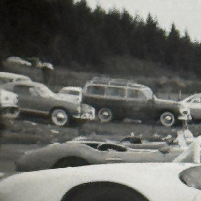 Vintage Racing Photo Oldsmobile Special Car 1959 Photograph Snapshot Motorsport