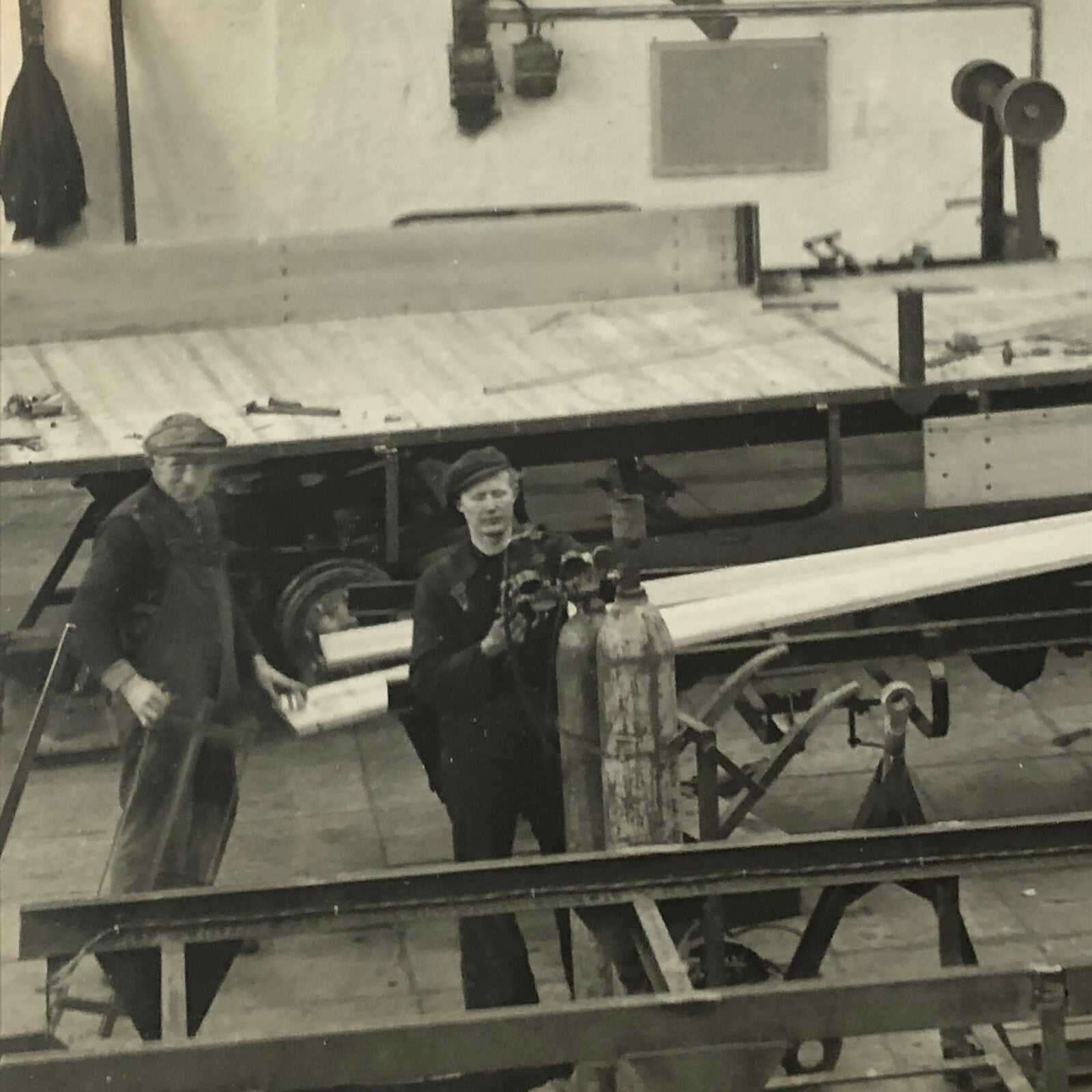 Antique Vintage Factory Company Photo Photograph Lot of 5 ERGO Trailer Denmark 