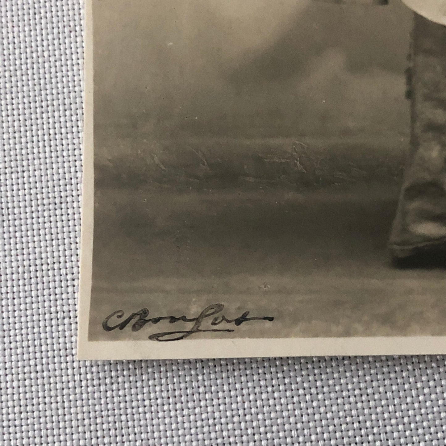 Circus Performer Act Troupe Acrobat Les Chadwicks Vintage Photo Photograph