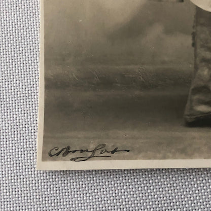 Circus Performer Act Troupe Acrobat Les Chadwicks Vintage Photo Photograph