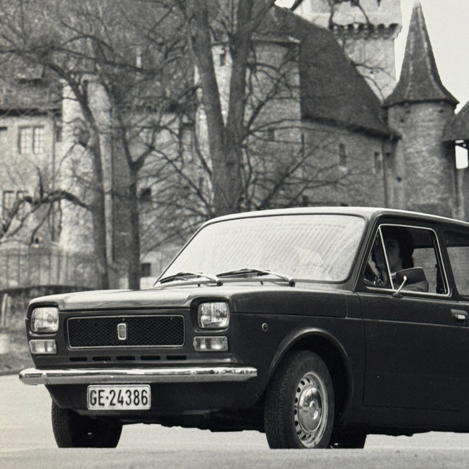 Fiat 127 Car Factory Press Photo Photograph Print Vintage