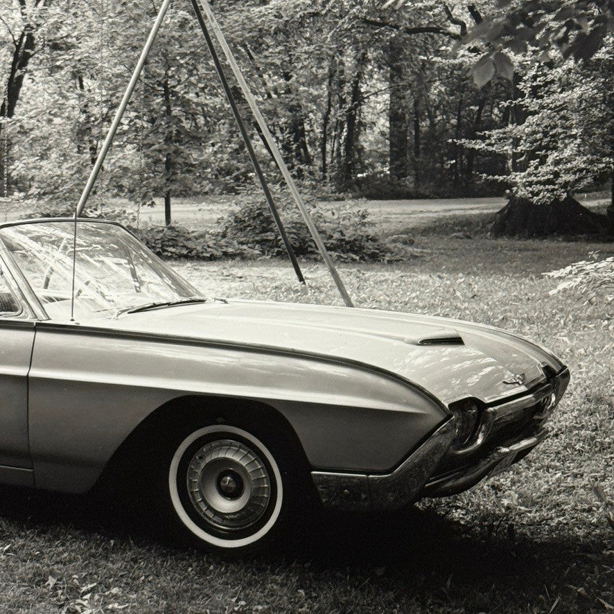 Vintage 1963 Ford Thunderbird Car Automobile Photo Photograph Modern Print