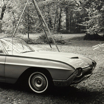 Vintage 1963 Ford Thunderbird Car Automobile Photo Photograph Modern Print