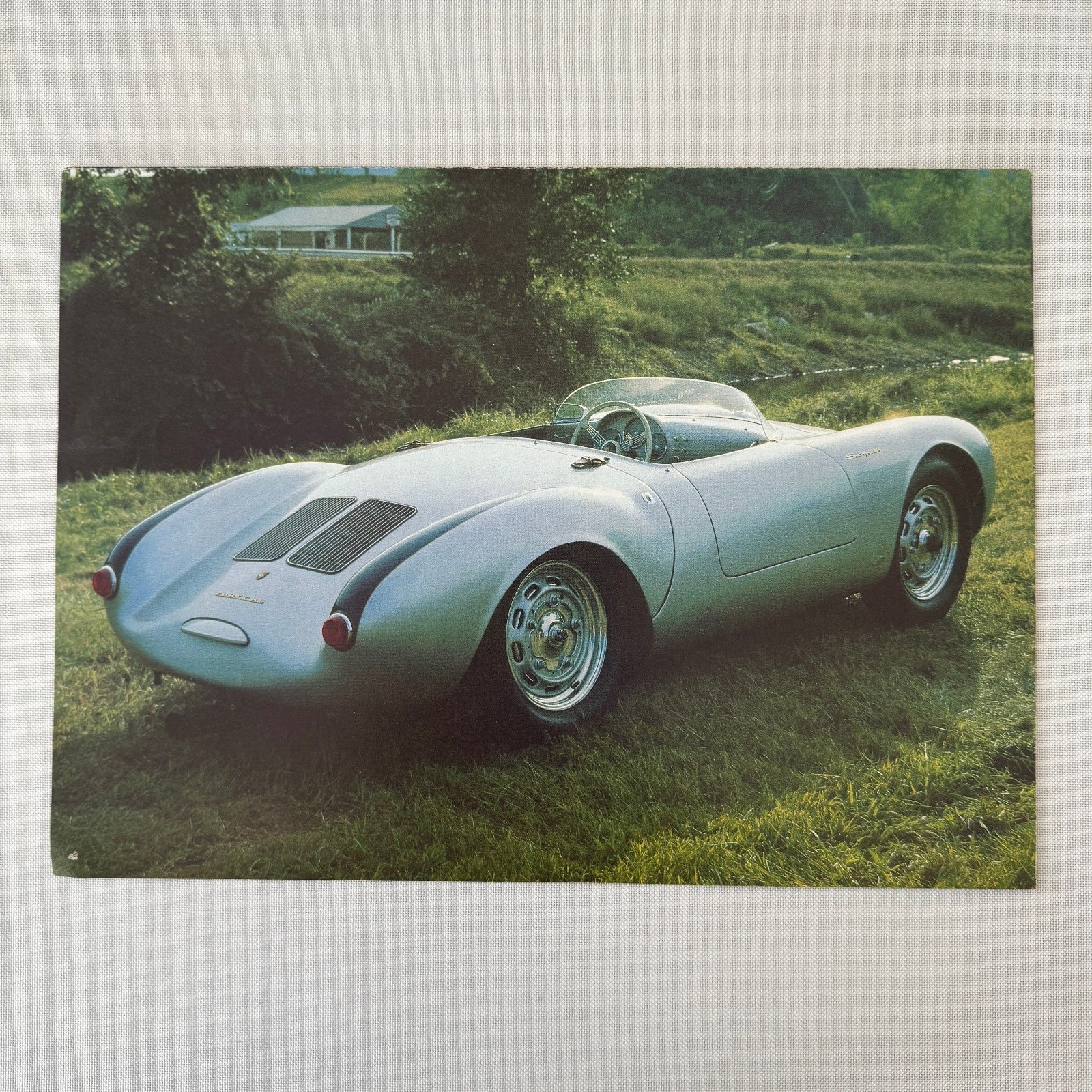 Porsche 550 Spyder 061 Renaissance Poster Brochure Everett Anton Singer