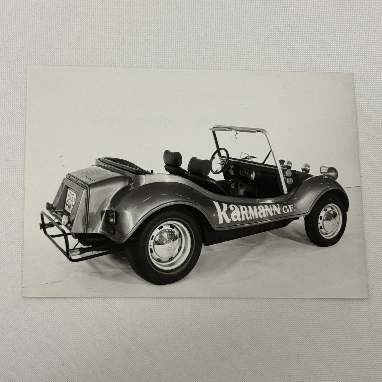 Vintage Volkswagen Dune Buggy Photo Photograph Print VW Karmann