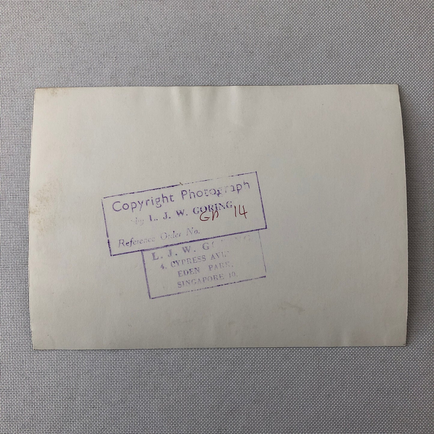 Vintage Car Racing Photo Photograph Print - IJW Goring Photo