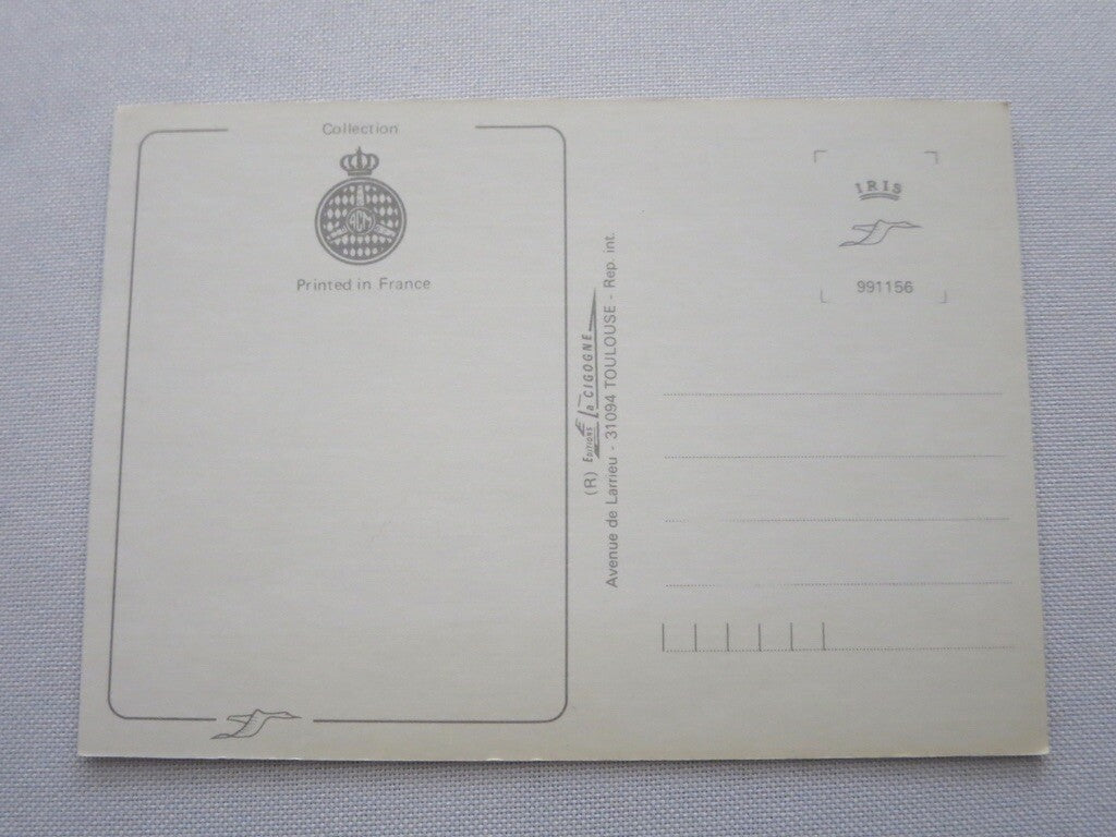 1933 Monaco Grand Prix Automobile Racing Car Postcard Post Card - Reproduction 