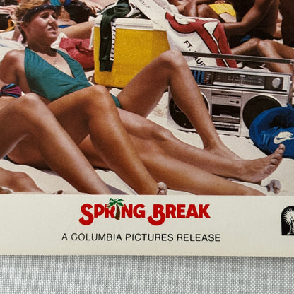 Spring Break Vintage Movie Lobby Card Film 1983 Columbia Pictures