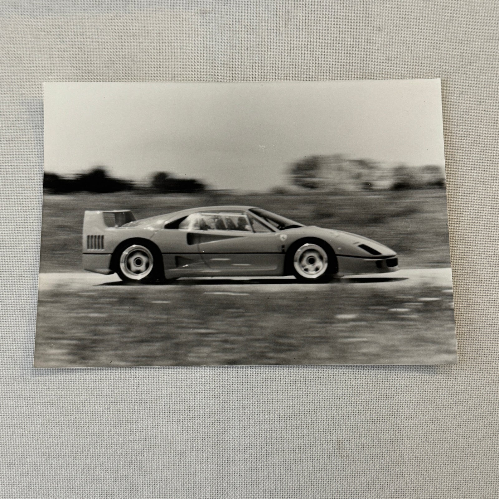 1987 Ferrari F40 Supercar Pininfarina Factory Press Photo Photograph