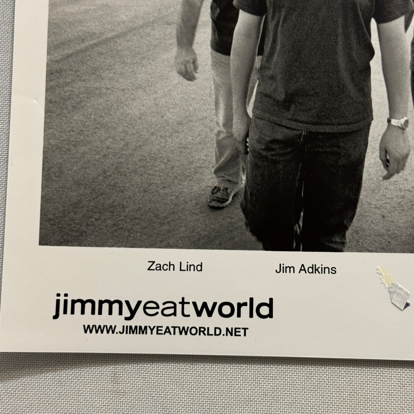 Jimmy Eat World Music Publicity Press Photo Photograph 2001
