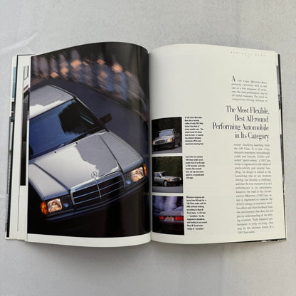 1990 Mercedes Benz 190 Class Car Sales Brochure Catalog Advertising Vintage