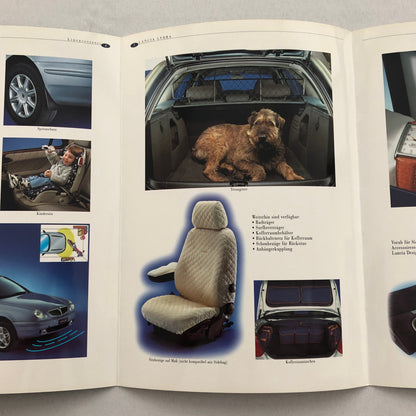 Lancia Lybra Car Sales Brochure Catalog GERMAN Text European Harrison Ford
