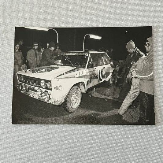 1980 Rallye Monte Carlo Press Photo Photograph DPPI Fiat Ritmo Abarth Car