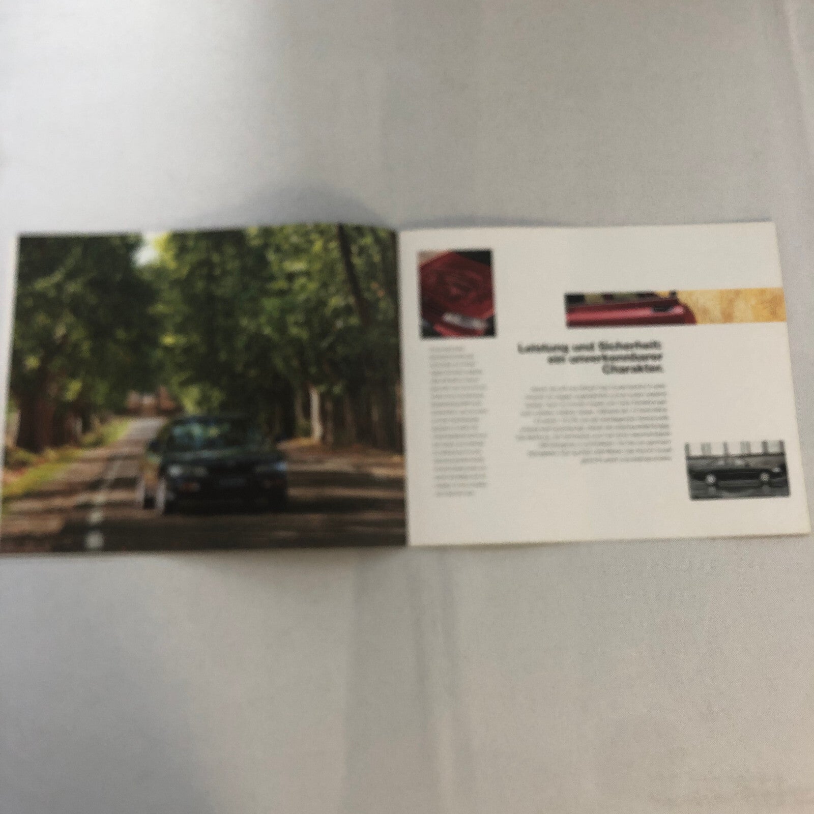 1995 Honda Accord Coupe Car Sales Brochure Catalog Advertising GERMAN European
