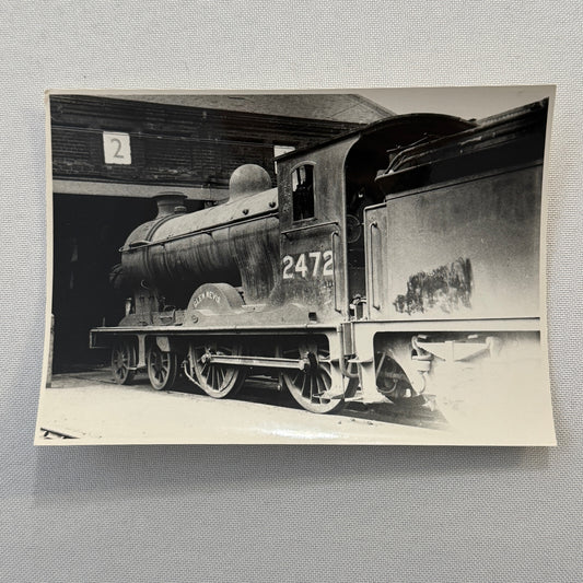 Vintage Train Railway Railroad Rail Photo Photograph Print Glen Nevis 2472