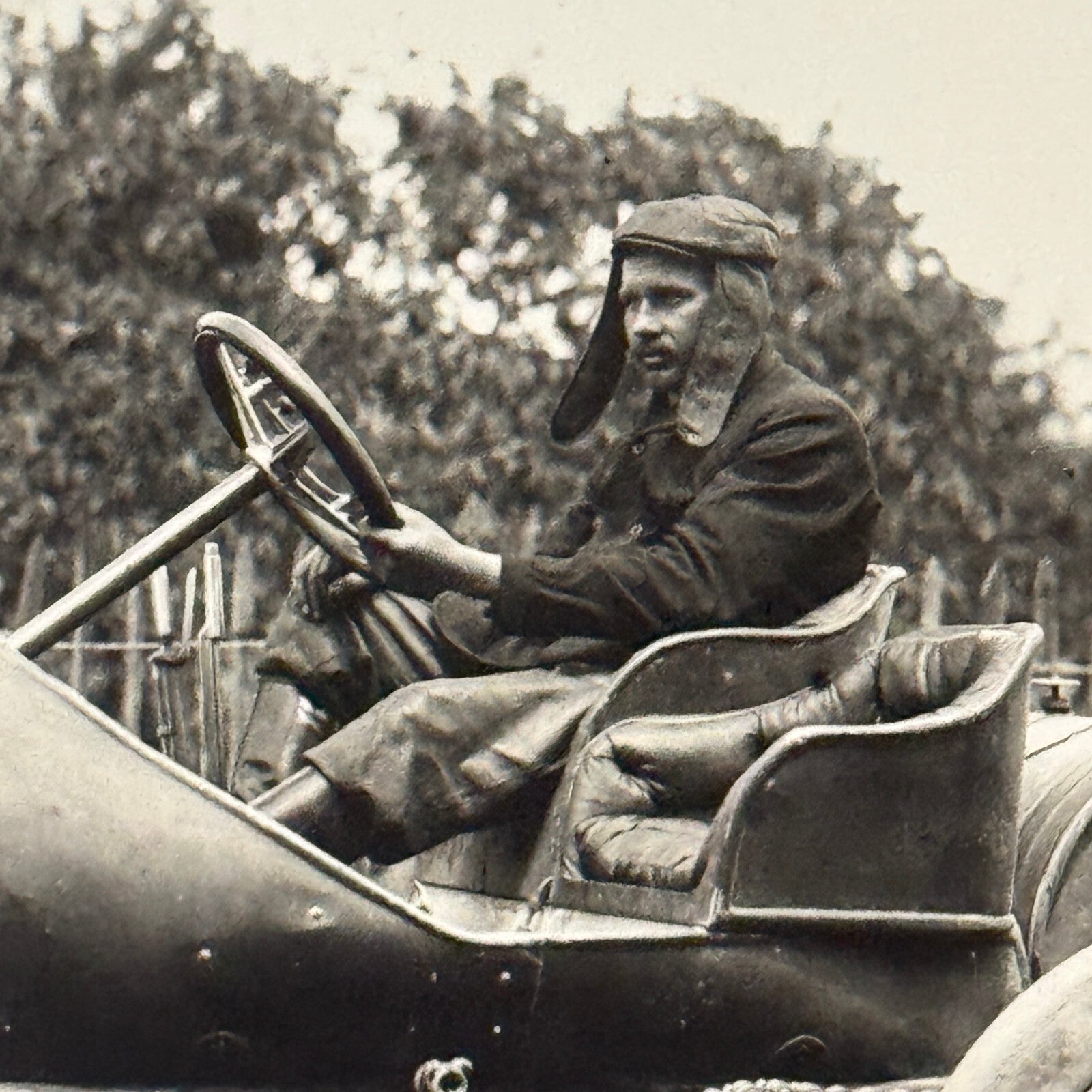 1905 Gordon Bennet Cup Race Edgar Braun Mercedes Benz Car Photo Modern Print