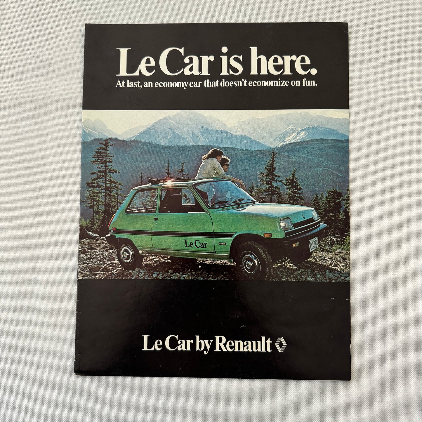 Renault LeCar Car Sales Brochure Catalog Vintage Advertising Canadian