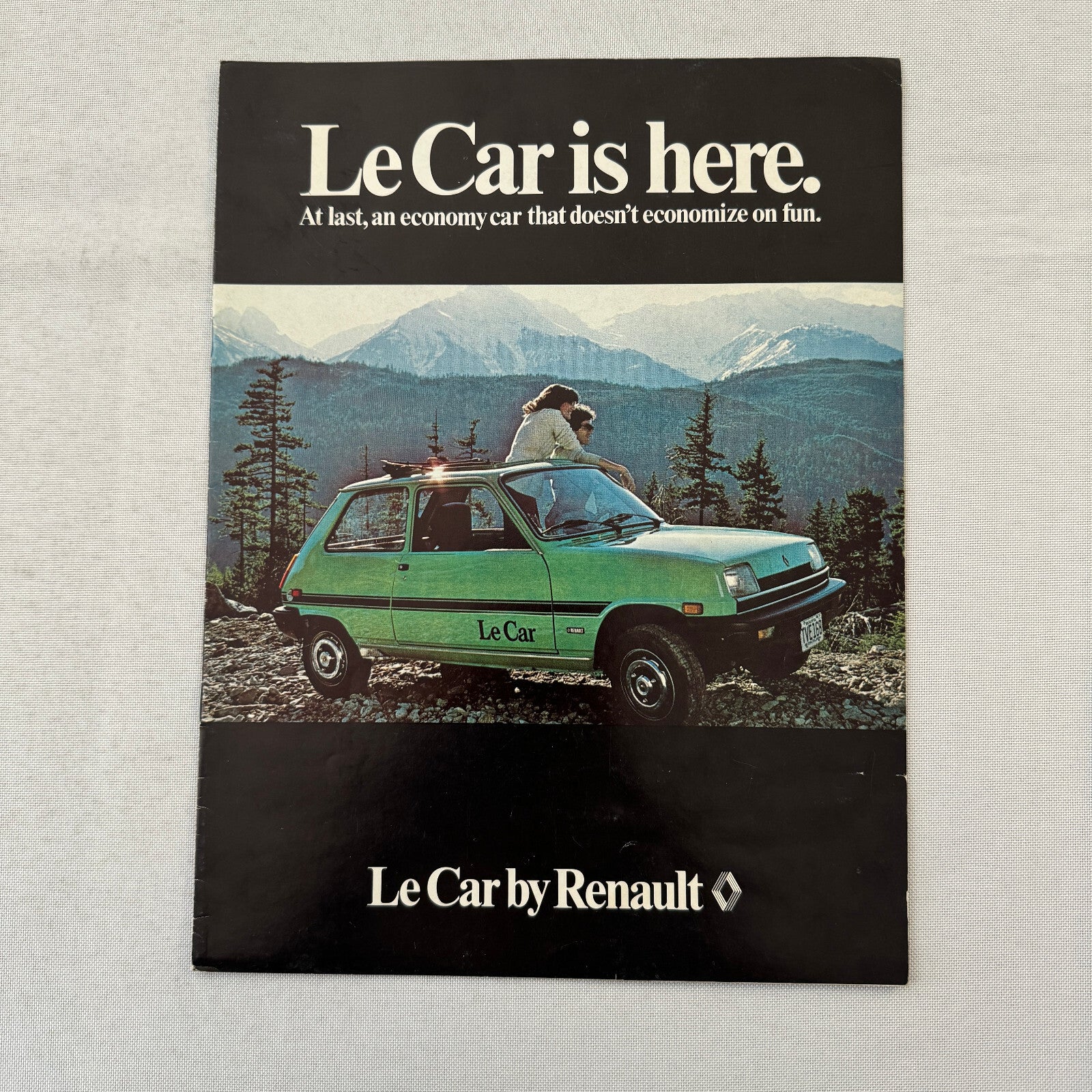 Renault LeCar Car Sales Brochure Catalog Vintage Advertising Canadian