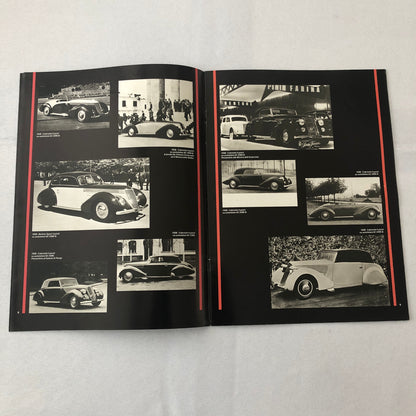 Alfa Romeo Pininfarina History Brochure Book 6C Spider Cabriolet Coupe Prototype