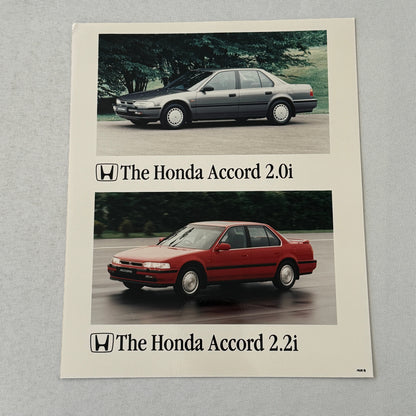 Honda Accord Sedan Car Photo Photograph 2.0i 2.2i