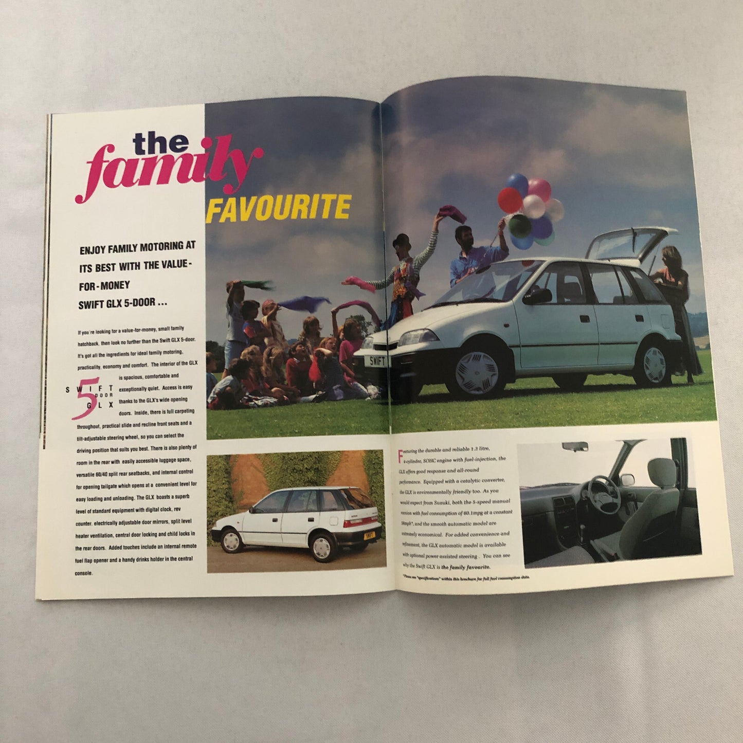1994 Suzuki Sales Brochure Catalog Capuccino Vitara Swift Samurai Supercarry