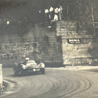 Vintage Racing Car Photo Photograph Early Automobile Motorsport