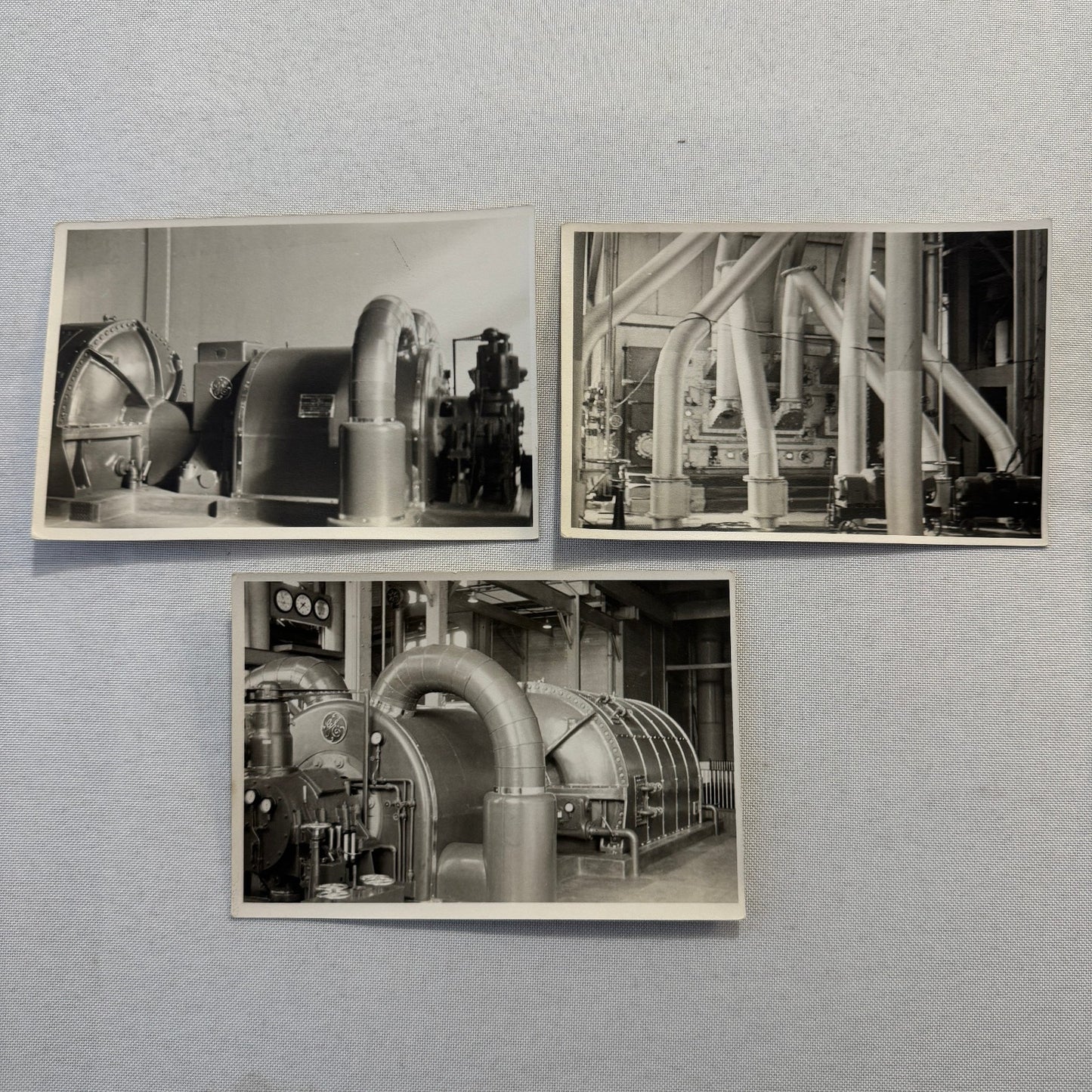 Vintage Photo Lot Dayton Ohio GE General Electric Power Plant Equipment 1938