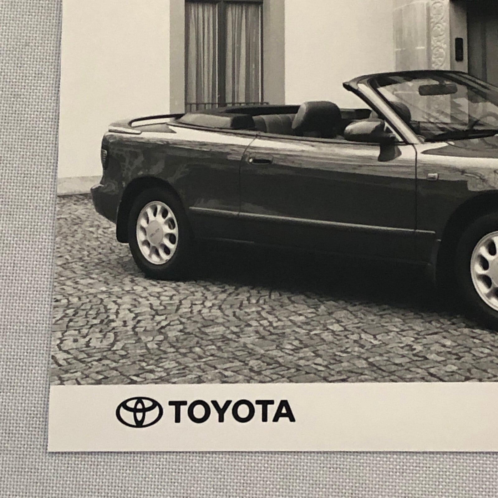 Toyota Celica Cabriolet Convertible GTi Car Factory Press Photo Photograph