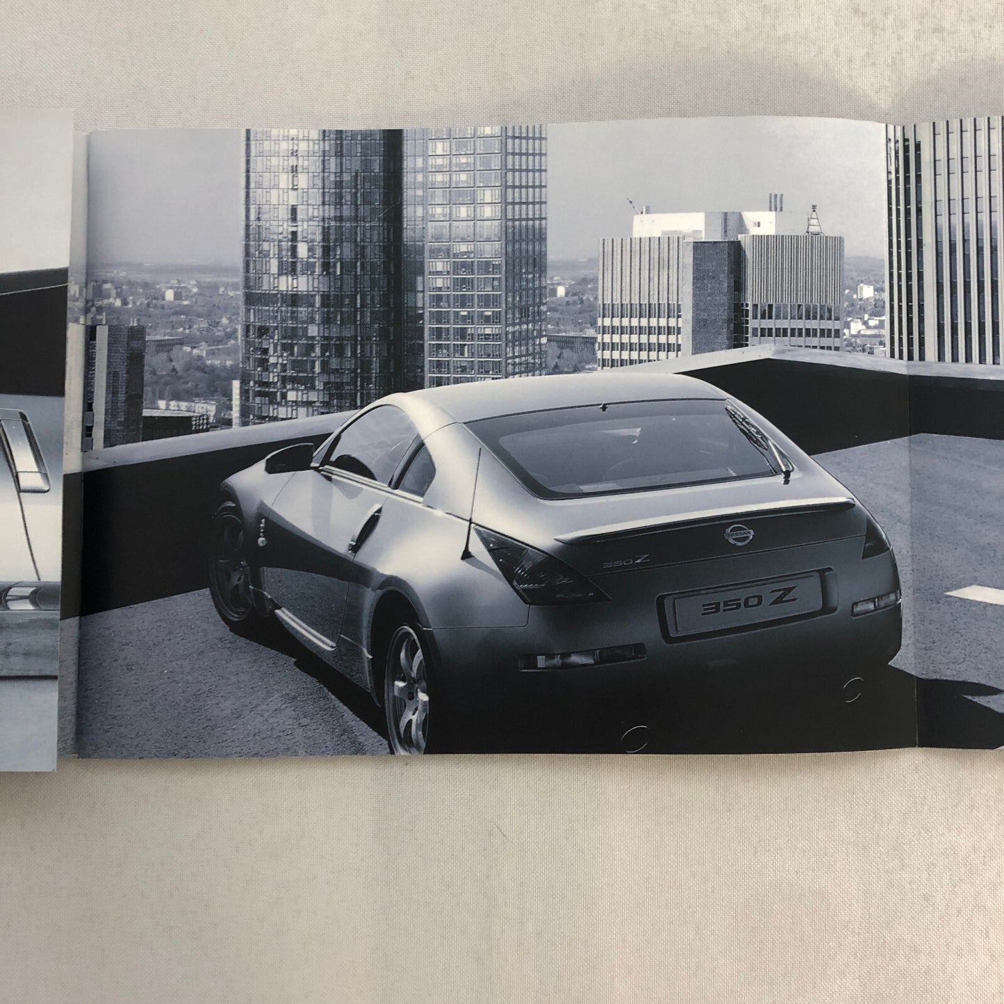 Nissan 350Z 350 Z Car Sales Brochure Catalog GERMAN Text European Market