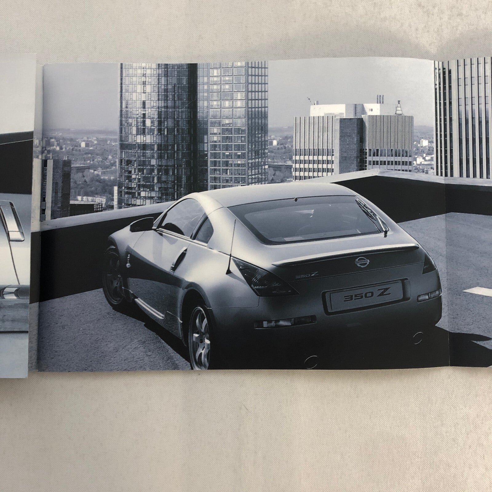 Nissan 350Z 350 Z Car Sales Brochure Catalog GERMAN Text European Market