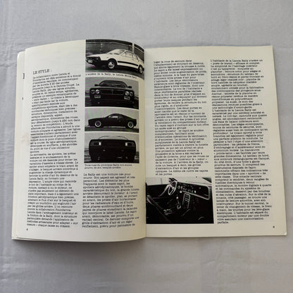 Lancia Rally 037 Rallye Racing Book Dossier Auto Motorsport FRENCH Text