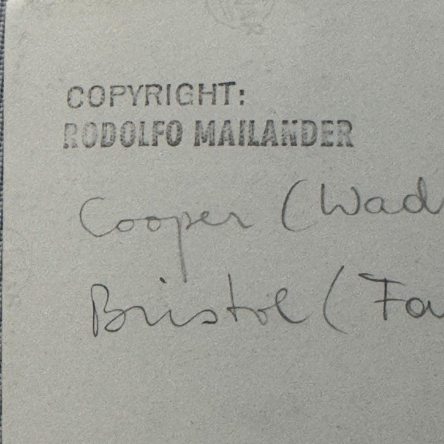 Vintage Racing Photo Photograph Cooper Bristol Car Motorsport Rodolfo Mailander