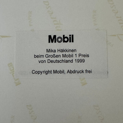 Mika Hakkinen Mercedes Benz F1 Formula One Racing Photo Lot 2x 1998 1999