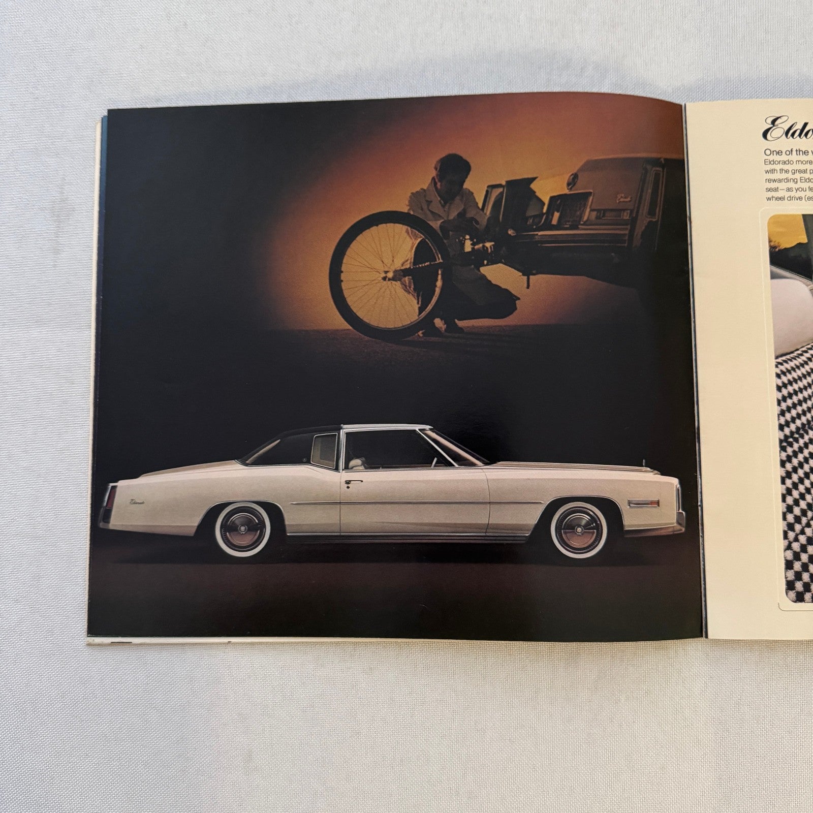 1975 Cadillac Sales Brochure Eldorado Coupe De Ville Fleetwood Brougham DeVille