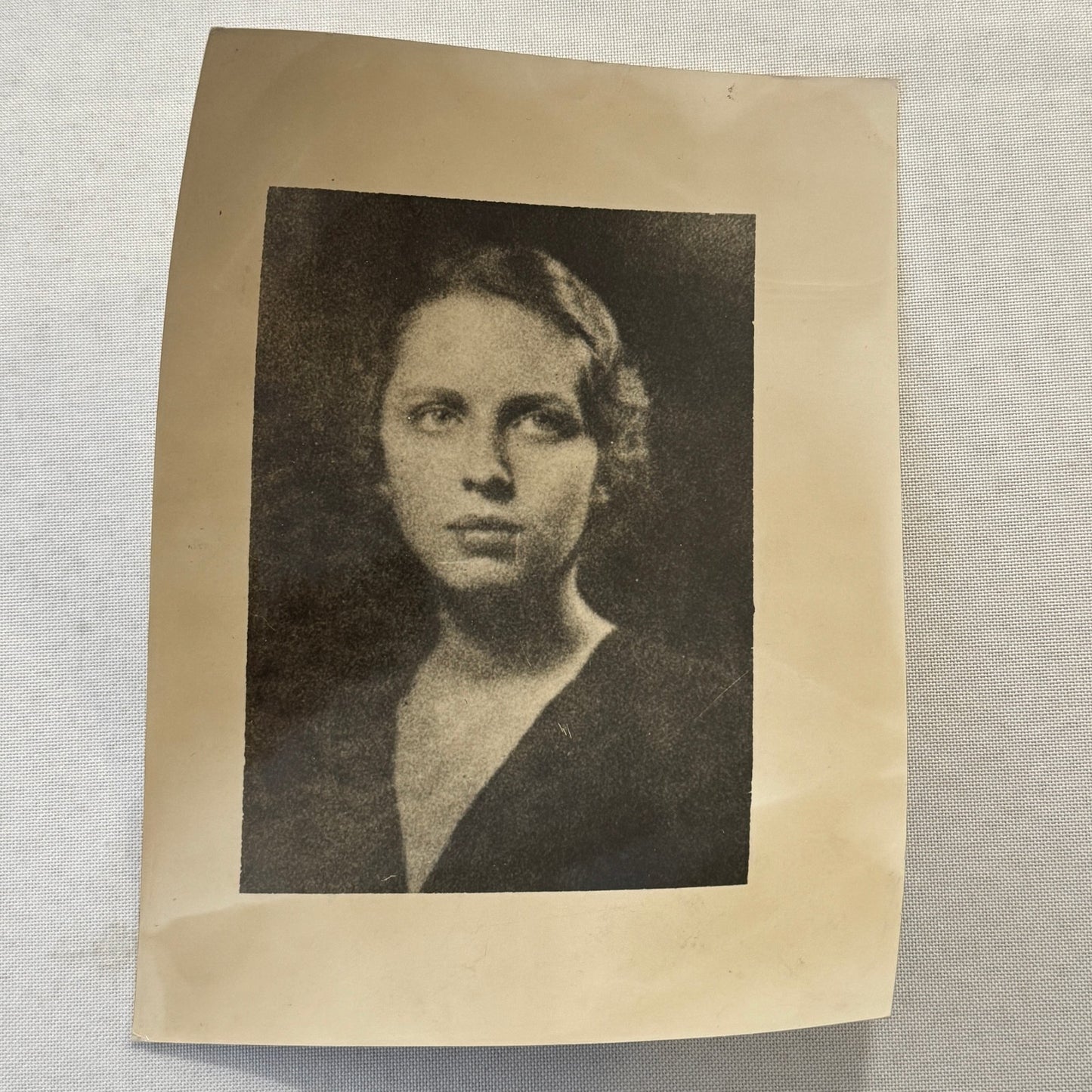 Press Photo Photograph American Woman Held As Spy in Paris France Robert Switz