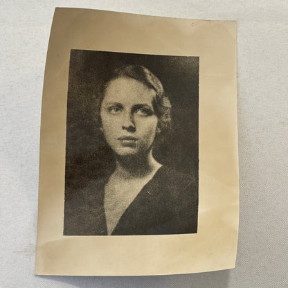 Press Photo Photograph American Woman Held As Spy in Paris France Robert Switz