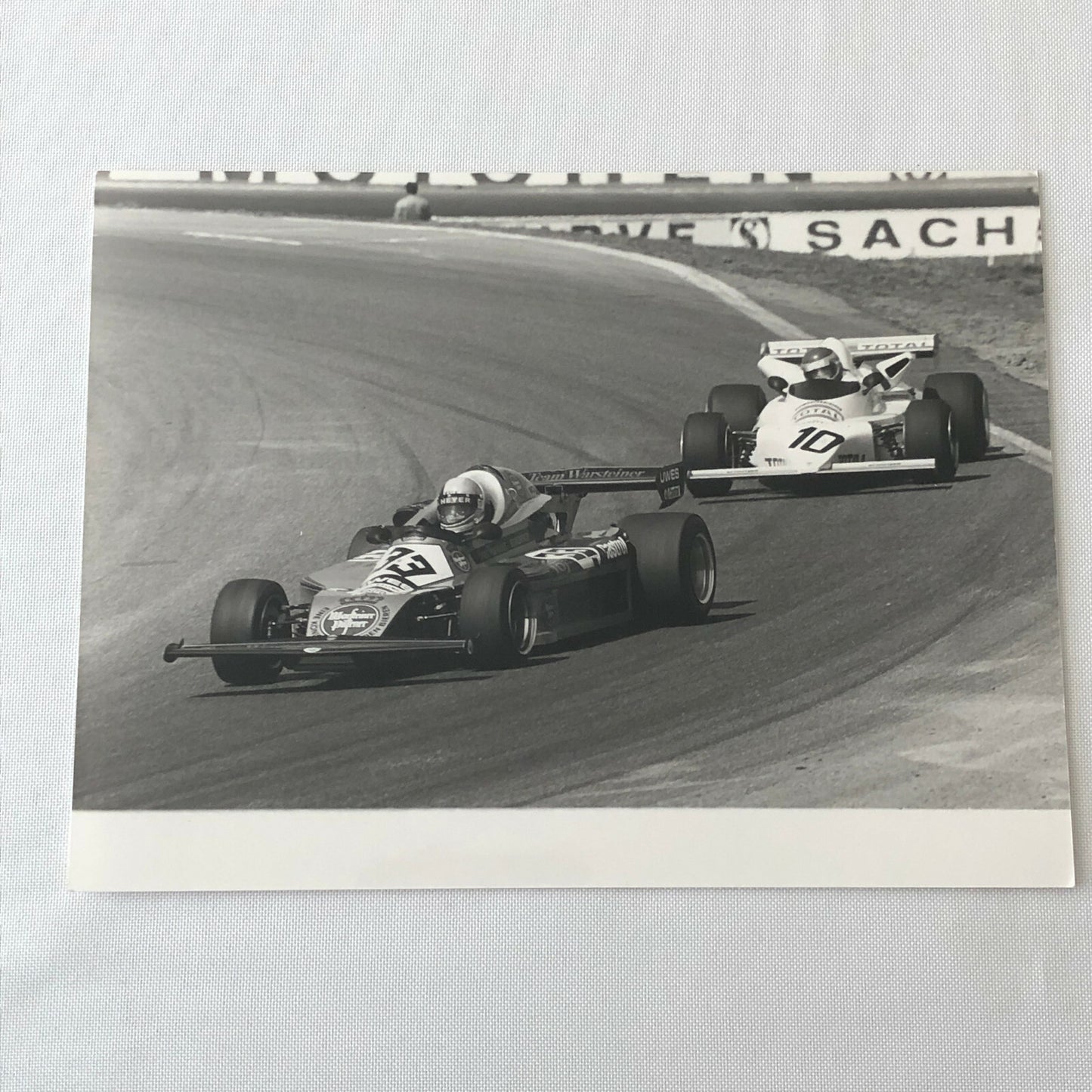 Vintage 1976 Formula 2 F2 Hockenheim Racing Photo Photograph