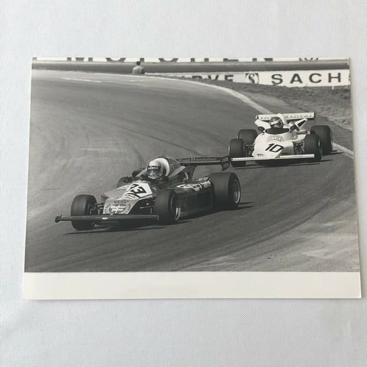Vintage 1976 Formula 2 F2 Hockenheim Racing Photo Photograph