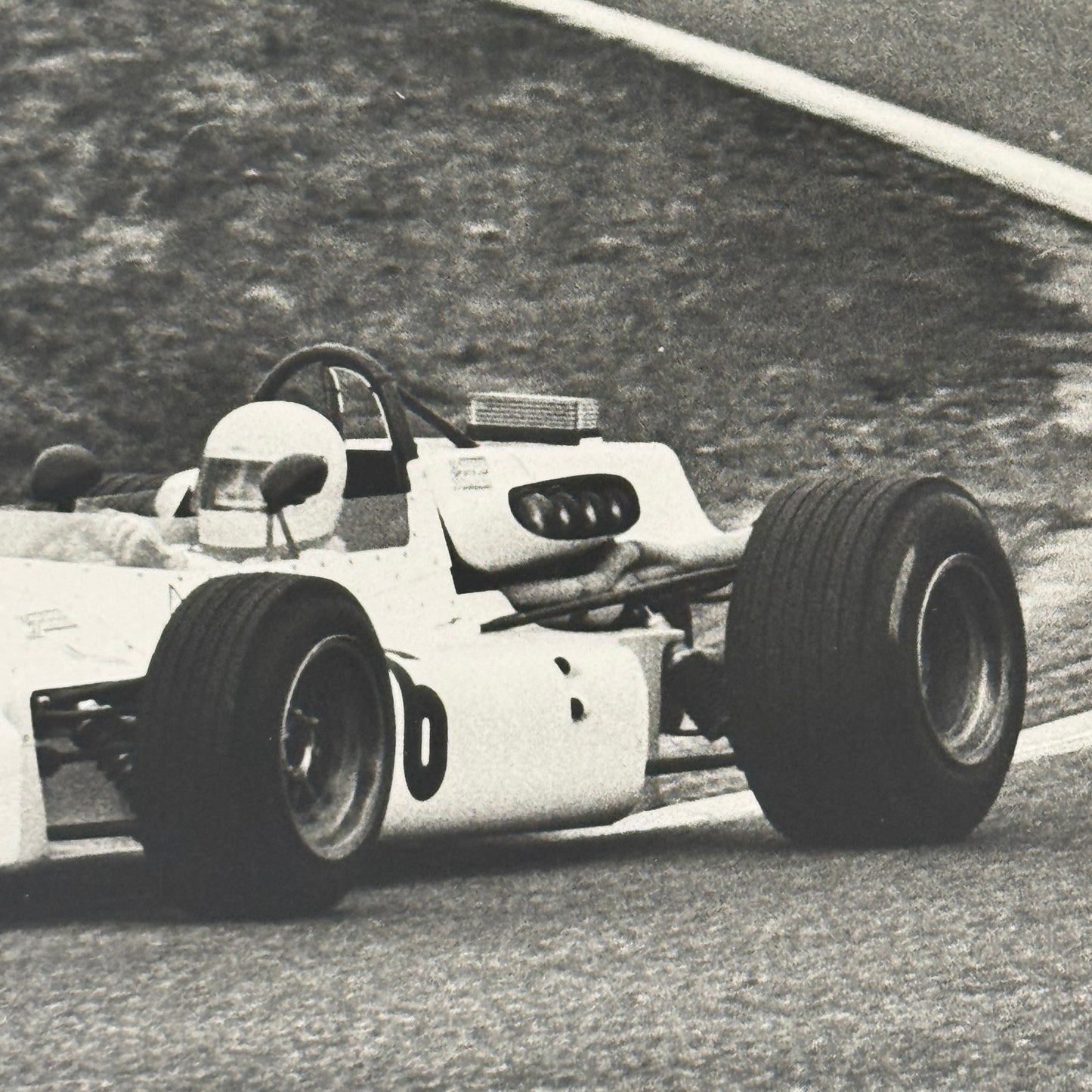 Hubert Hahne BMW F2 Formula 2 Hockenheim Racing Photo Photograph