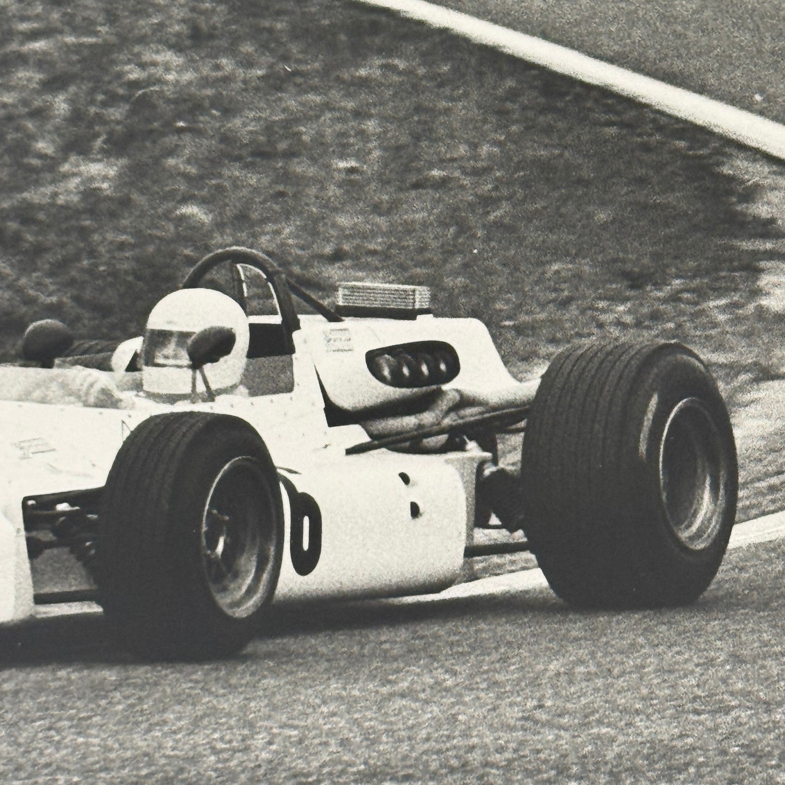 Hubert Hahne BMW F2 Formula 2 Hockenheim Racing Photo Photograph
