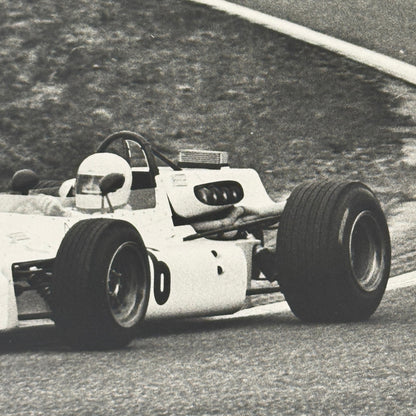 Hubert Hahne BMW F2 Formula 2 Hockenheim Racing Photo Photograph
