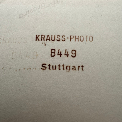 Vintage Auto Union Audi Car Automobile Photo Photograph Print Stuttgart Germany