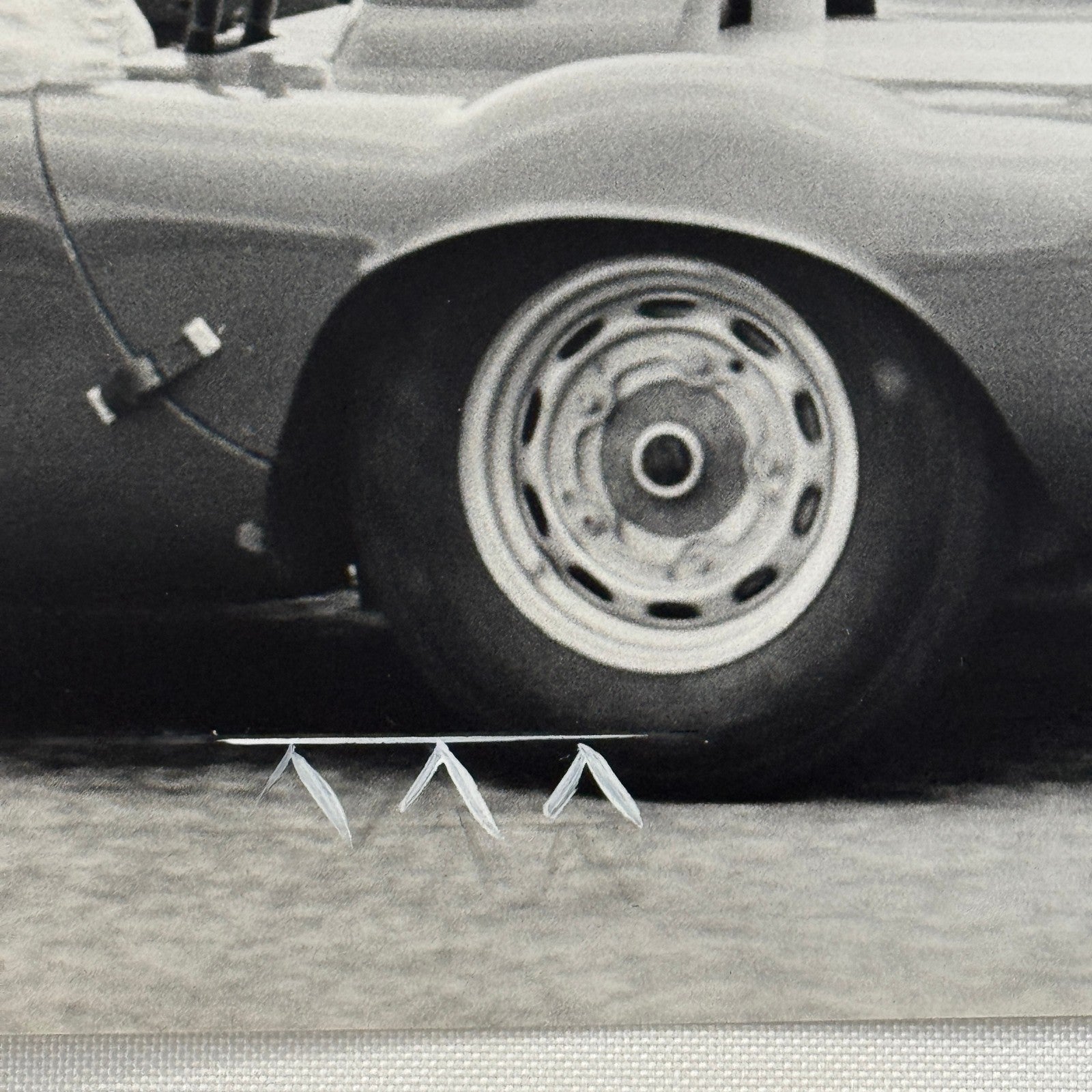 Vintage Racing Car Driver Photo Photograph Print Ulf Von Malberg