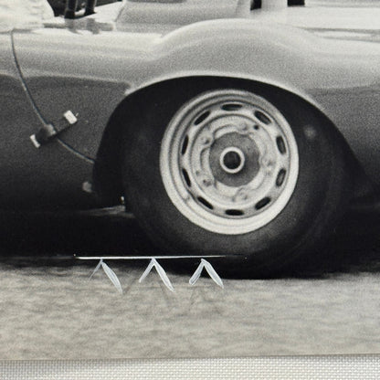 Vintage Racing Car Driver Photo Photograph Print Ulf Von Malberg