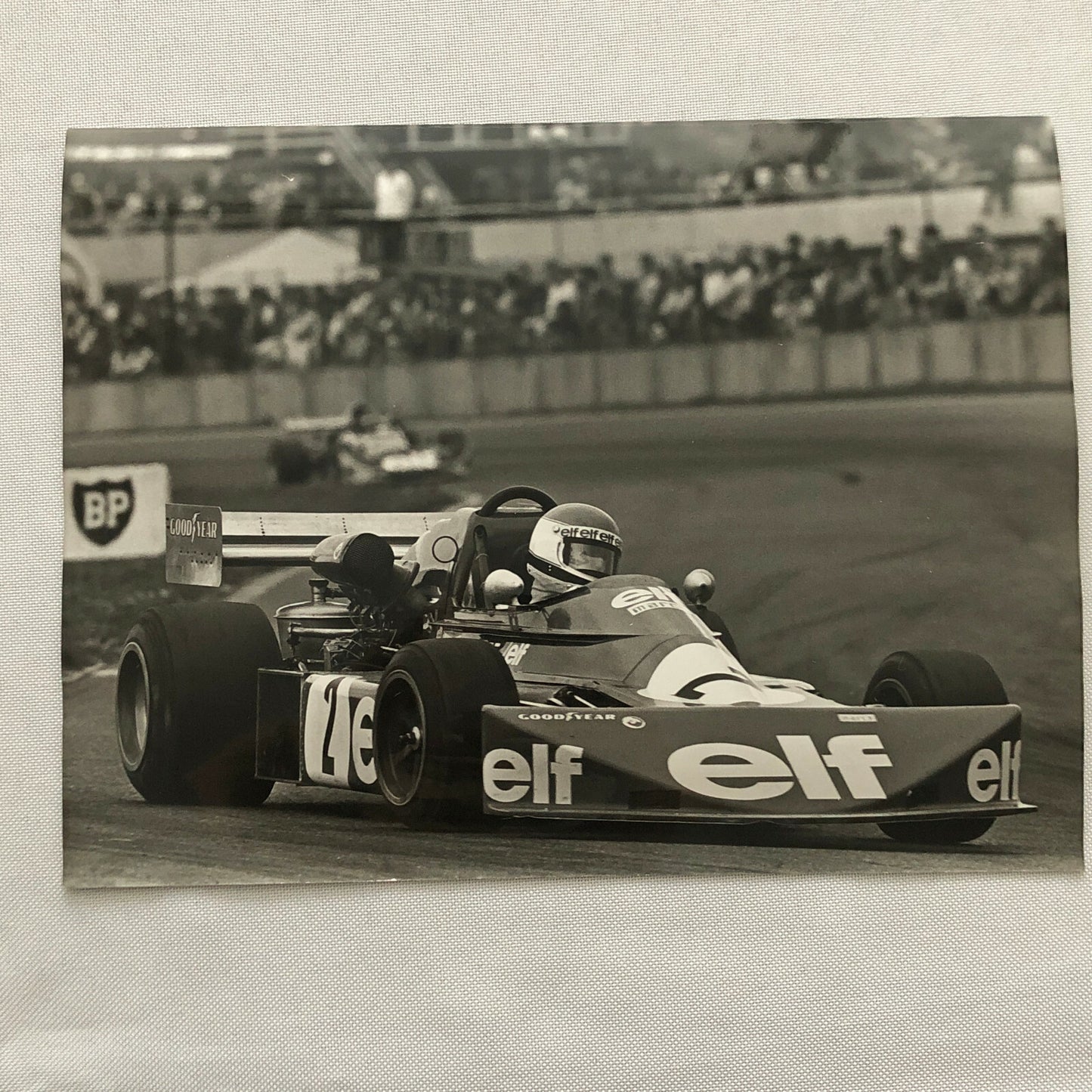 Vintage 1975 Formula 2 F2 Racing Photo Photograph Nogaro Michel Leclere ELF 