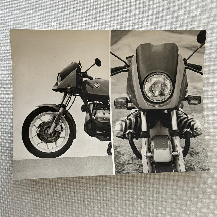 BMW R 65 LS Motorcycle Bike Photo Photograph Print Vintage BMW R65 LS R65LS