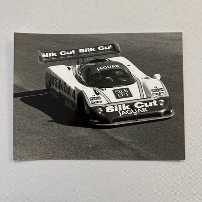 Silk Cut Jaguar XJR-8 Racing Car Photo Photograph 1987 Nurburgring 1000KM