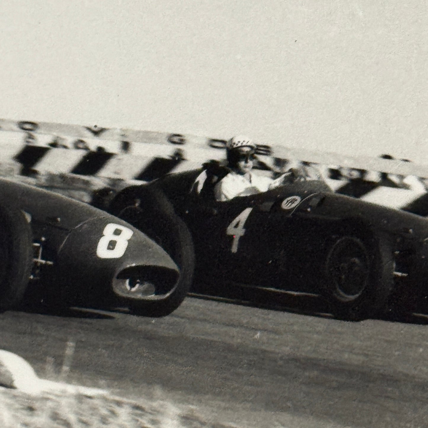 Maserati 250F Racing Car Luigi Piotti Jean Behra Racing Photo Photograph Modern